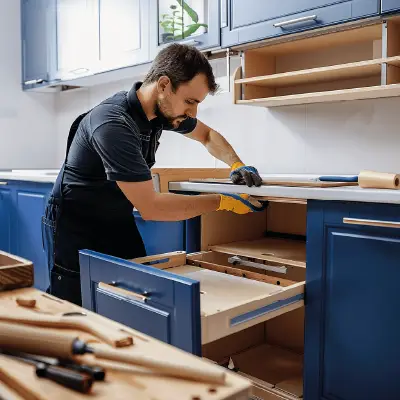 Soluzione cucina Stosa su misura nello showroom di Santeramo in Colle